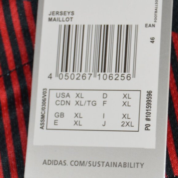 Adidas Eladio Carrion Rapper Jersey World Tour 2025 Mens Size XL Slim Fit NWT - Picture 7 of 16